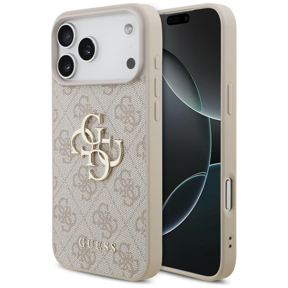 Guess iPhone 17 Pro Max/iPhone 18 Pro Max Skal 4G Big Logo Rosa