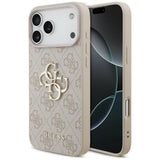Guess iPhone 17 Pro Max/iPhone 18 Pro Max Skal 4G Big Logo Rosa