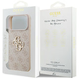 Guess iPhone 17 Pro Max/iPhone 18 Pro Max Skal 4G Big Logo Rosa