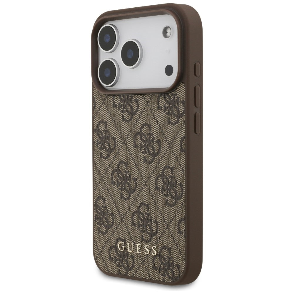 Guess iPhone 17 Pro/iPhone 18 Pro Skal 4G Classic Brun