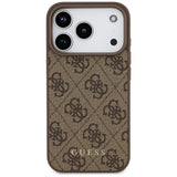 Guess iPhone 17 Pro/iPhone 18 Pro Skal 4G Classic Brun