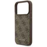 Guess iPhone 17 Pro/iPhone 18 Pro Skal 4G Classic Brun
