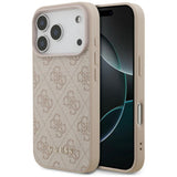 Guess iPhone 17 Pro/iPhone 18 Pro Skal 4G Classic Rosa