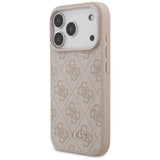 Guess iPhone 17 Pro/iPhone 18 Pro Skal 4G Classic Rosa