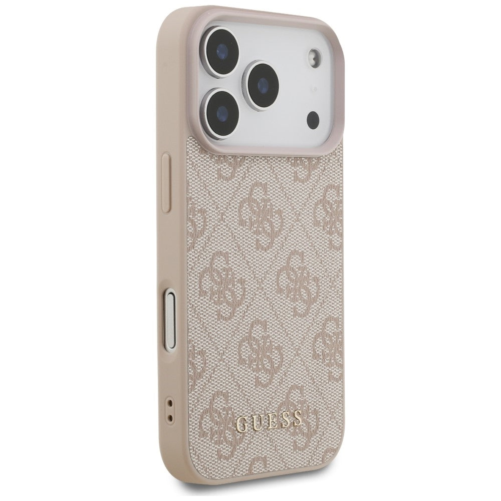 Guess iPhone 17 Pro/iPhone 18 Pro Skal 4G Classic Rosa
