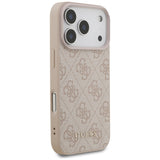 Guess iPhone 17 Pro/iPhone 18 Pro Skal 4G Classic Rosa