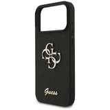 Guess iPhone 17 Pro Max/iPhone 18 Pro Max Skal Fixed Glitter Svart
