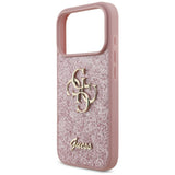 Guess iPhone 17 Pro/iPhone 18 Pro Skal Fixed Glitter Rosa