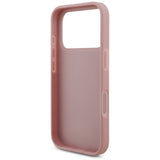 Guess iPhone 17 Pro/iPhone 18 Pro Skal Fixed Glitter Rosa