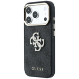 Guess iPhone 17 Pro Max/iPhone 18 Pro Max Skal 4G Strass Logo Svart