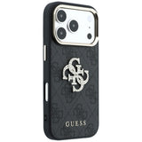 Guess iPhone 17 Pro Max/iPhone 18 Pro Max Skal 4G Strass Logo Svart