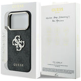 Guess iPhone 17 Pro Max/iPhone 18 Pro Max Skal 4G Strass Logo Svart