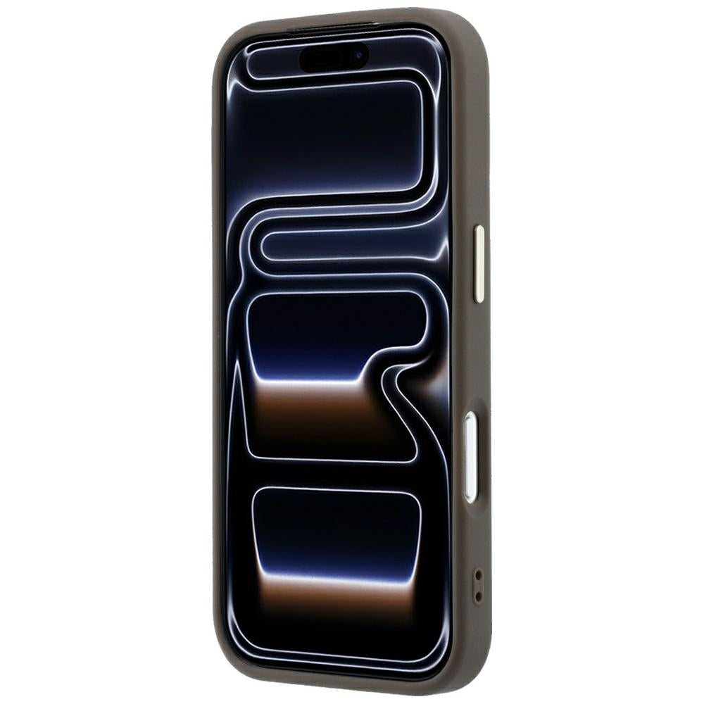 Guess iPhone 17 Pro Max/iPhone 18 Pro Max Skal 4G Resin Logo Brun