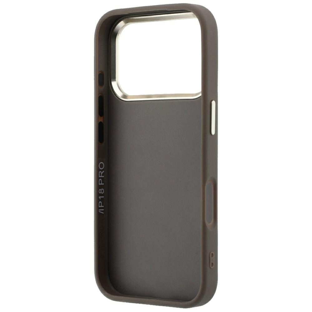 Guess iPhone 17 Pro Max/iPhone 18 Pro Max Skal 4G Resin Logo Brun