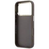 Guess iPhone 17 Pro/iPhone 18 Pro Skal 4G Resin Logo Brun