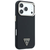 Guess iPhone 17 Pro/iPhone 18 Pro Skal Kevlar Triangle Logo Svart