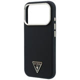 Guess iPhone 17 Pro/iPhone 18 Pro Skal Kevlar Triangle Logo Svart