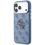 Guess iPhone 17 Pro Max/iPhone 18 Pro Max Skal 4G Resin Logo Blå