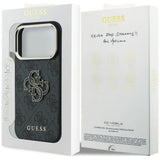 Guess iPhone 17 Pro Max/iPhone 18 Pro Max Skal 4G Resin Logo Svart