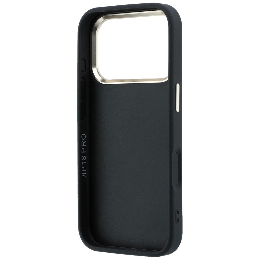 Guess iPhone 17 Pro/iPhone 18 Pro Skal 4G Resin Logo Svart