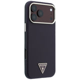 Guess iPhone 17 Pro Max/iPhone 18 Pro Max Skal Kevlar Triangle Logo Burgundy