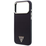 Guess iPhone 17 Pro Max/iPhone 18 Pro Max Skal Kevlar Triangle Logo Burgundy