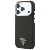 Guess iPhone 17 Pro Max/iPhone 18 Pro Max Skal Kevlar Triangle Logo Brun