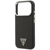 Guess iPhone 17 Pro Max/iPhone 18 Pro Max Skal Kevlar Triangle Logo Brun