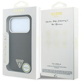 Guess iPhone 17 Pro Max/iPhone 18 Pro Max Skal Kevlar Triangle Logo Brun