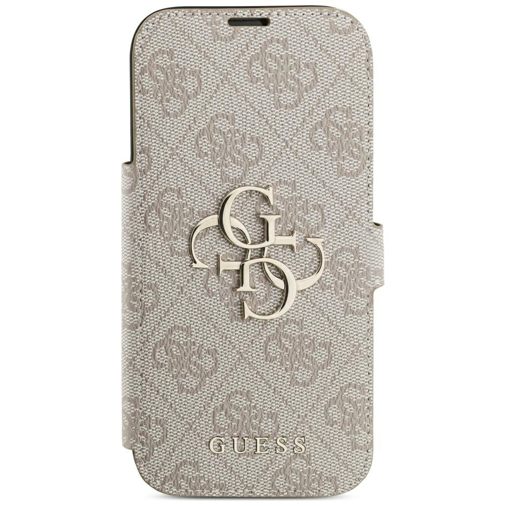 Guess iPhone 17 Pro/iPhone 18 Pro Fodral Book 4G Metal Logo Rosa