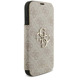 Guess iPhone 17 Pro/iPhone 18 Pro Fodral Book 4G Metal Logo Rosa