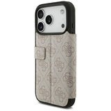 Guess iPhone 17 Pro/iPhone 18 Pro Fodral Book 4G Metal Logo Rosa