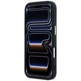 Guess iPhone 17 Pro/iPhone 18 Pro Skal Grained Triangle Logo Svart