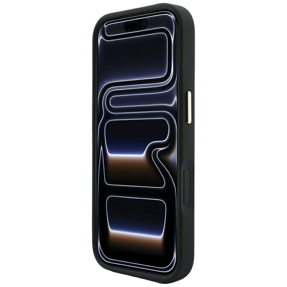 Guess iPhone 17 Pro/iPhone 18 Pro Skal 4G Stripe Classic Logos Svart