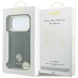 Guess iPhone 17 Pro/iPhone 18 Pro Skal 4G Stripe Classic Logos Svart