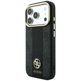 Guess iPhone 17 Pro Max/iPhone 18 Pro Max Skal 4G Stripe Classic Logos Svart