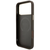 Guess iPhone 17 Pro/iPhone 18 Pro Skal 4G Stripe Classic Logos Brun