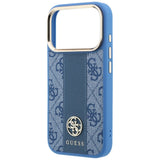 Guess iPhone 17 Pro Max/iPhone 18 Pro Max Skal 4G Stripe Classic Logos Blå