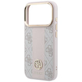 Guess iPhone 17 Pro Max/iPhone 18 Pro Max Skal 4G Stripe Classic Logos Rosa