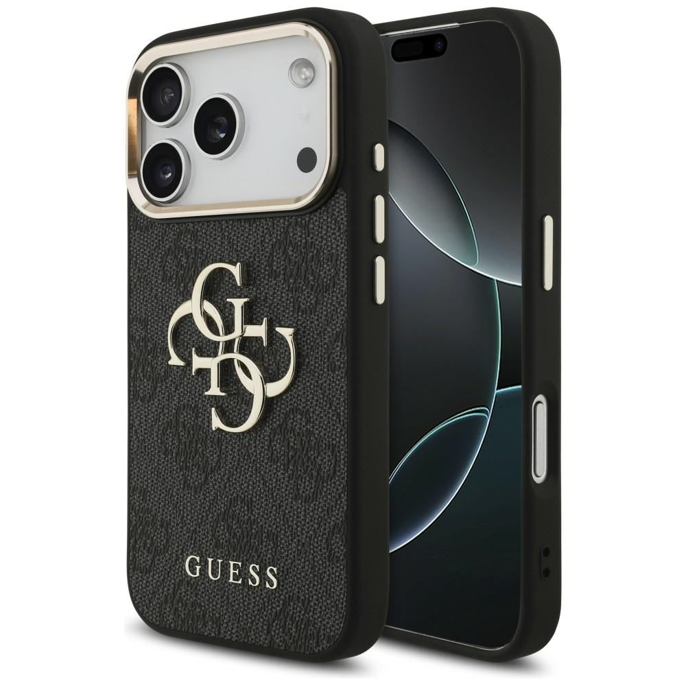 Guess iPhone 17 Pro/iPhone 18 Pro Skal 4G Classic Logo Svart