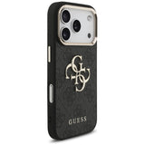 Guess iPhone 17 Pro/iPhone 18 Pro Skal 4G Classic Logo Svart