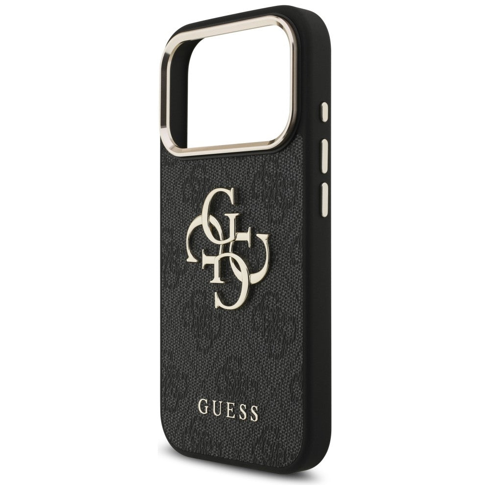 Guess iPhone 17 Pro/iPhone 18 Pro Skal 4G Classic Logo Svart