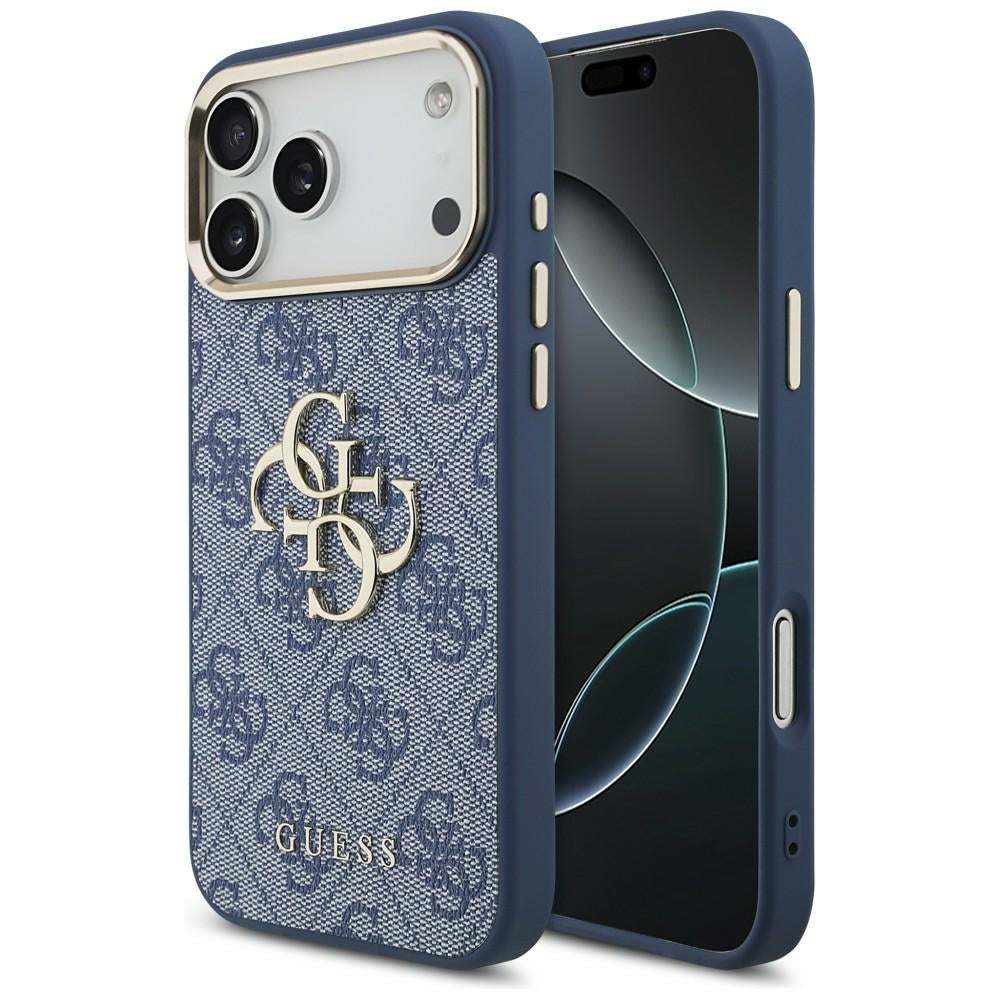 Guess iPhone 17 Pro Max/iPhone 18 Pro Max Skal 4G Classic Logo Blå