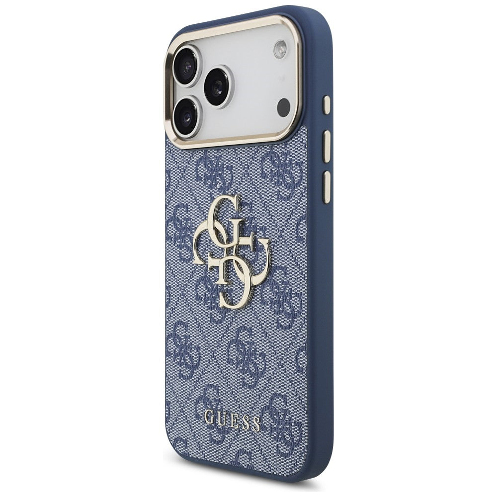 Guess iPhone 17 Pro Max/iPhone 18 Pro Max Skal 4G Classic Logo Blå