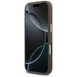 Guess iPhone 17 Pro/iPhone 18 Pro Skal 4G Classic Logo Brun