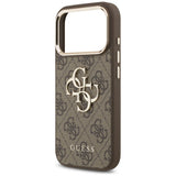 Guess iPhone 17 Pro/iPhone 18 Pro Skal 4G Classic Logo Brun