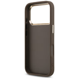 Guess iPhone 17 Pro/iPhone 18 Pro Skal 4G Classic Logo Brun