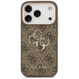 Guess iPhone 17 Pro Max/iPhone 18 Pro Max Skal 4G Classic Logo Brun