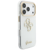 Guess iPhone 17 Pro Max/iPhone 18 Pro Max Skal 4G Script Vit