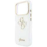 Guess iPhone 17 Pro Max/iPhone 18 Pro Max Skal 4G Script Vit